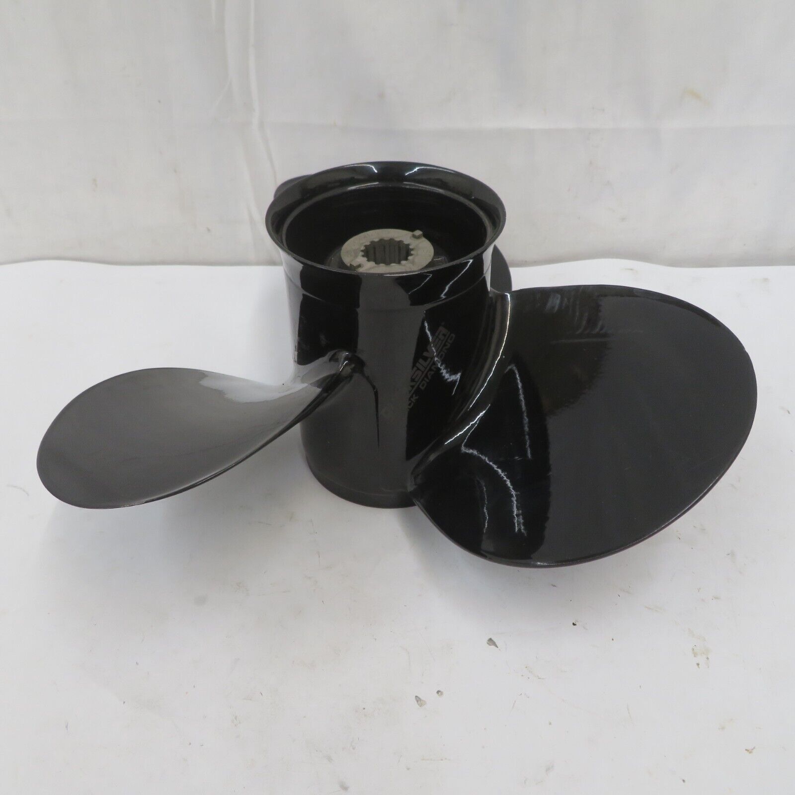 QuickSilver Black Diamond Aluminum Propeller 14x11P QA2030X For Mercury 40-140HP