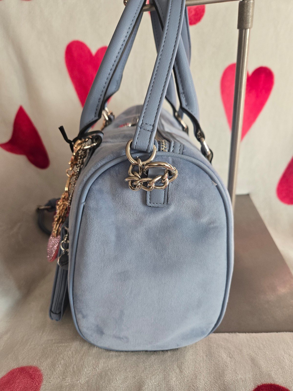 JUICY COUTURE Heritage Satchel with Coin Purse and Wallet