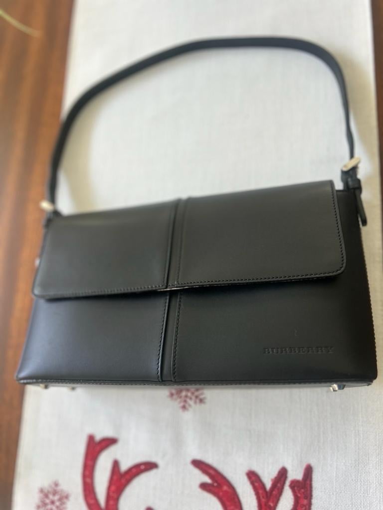 Black Burberry bag