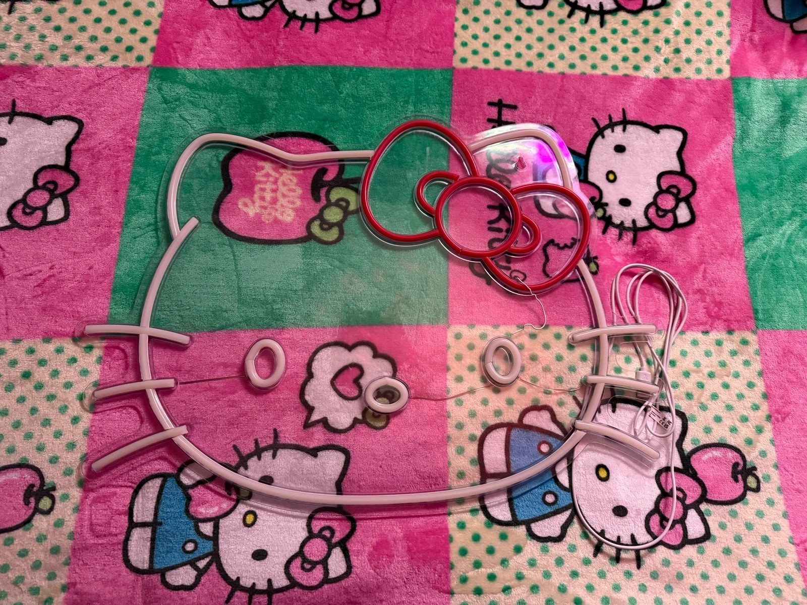 Hello Kitty light up wall decor