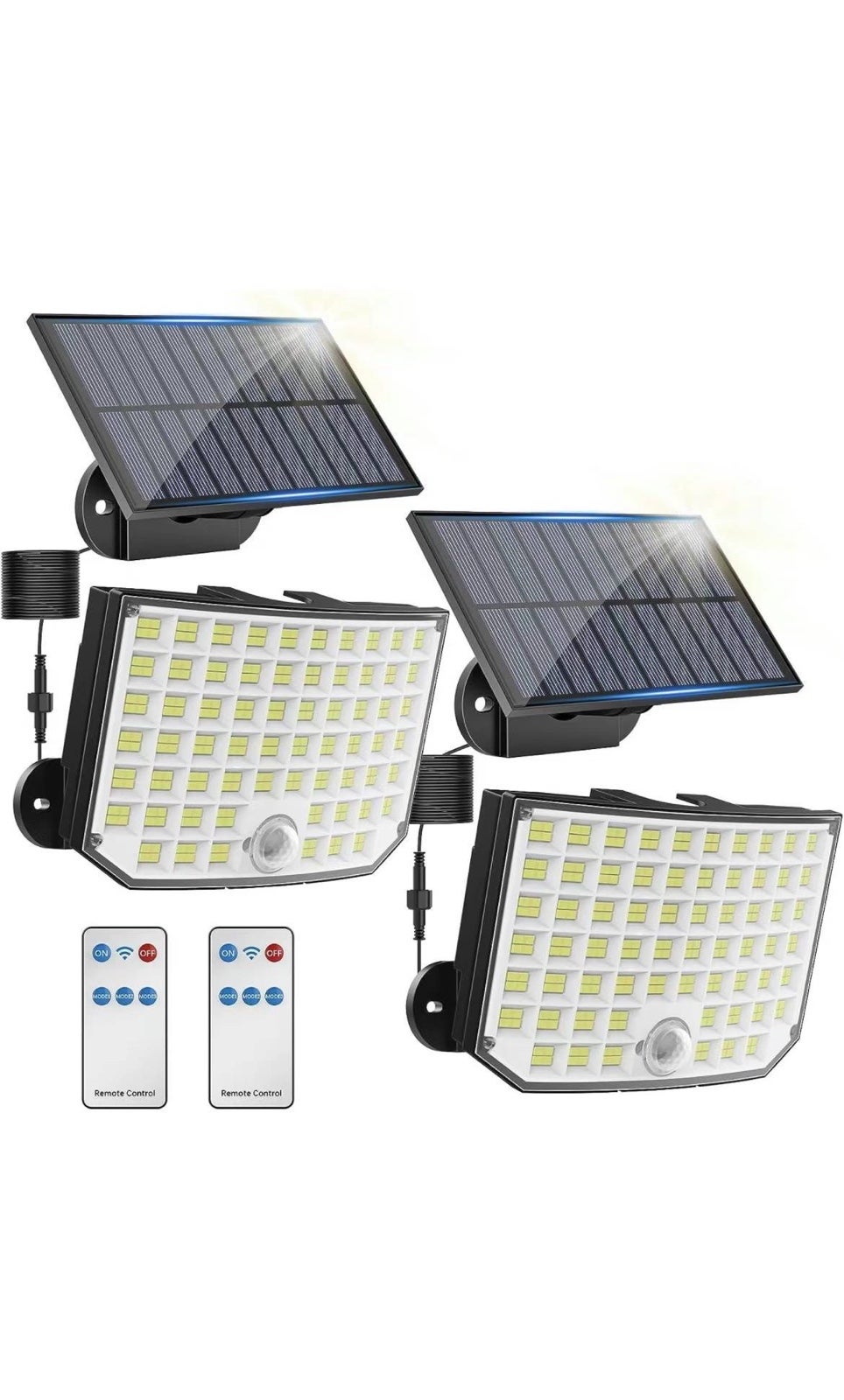Solar Outdoor Lights, 240 LED 3500LM Motion Sensor Solar Lights for Outside