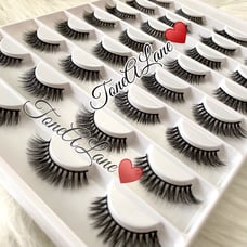 Mink Eyelashes Bundle(7+16)+tool+glue