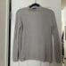 Eileen Fisher | Merino Wool Gray Ribbed Mockneck Sweater Sz XS