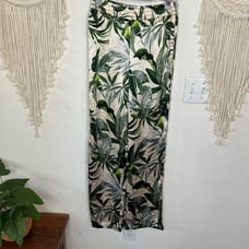 Victoria's Secret Tropical Leaf Pattern Pants XS
