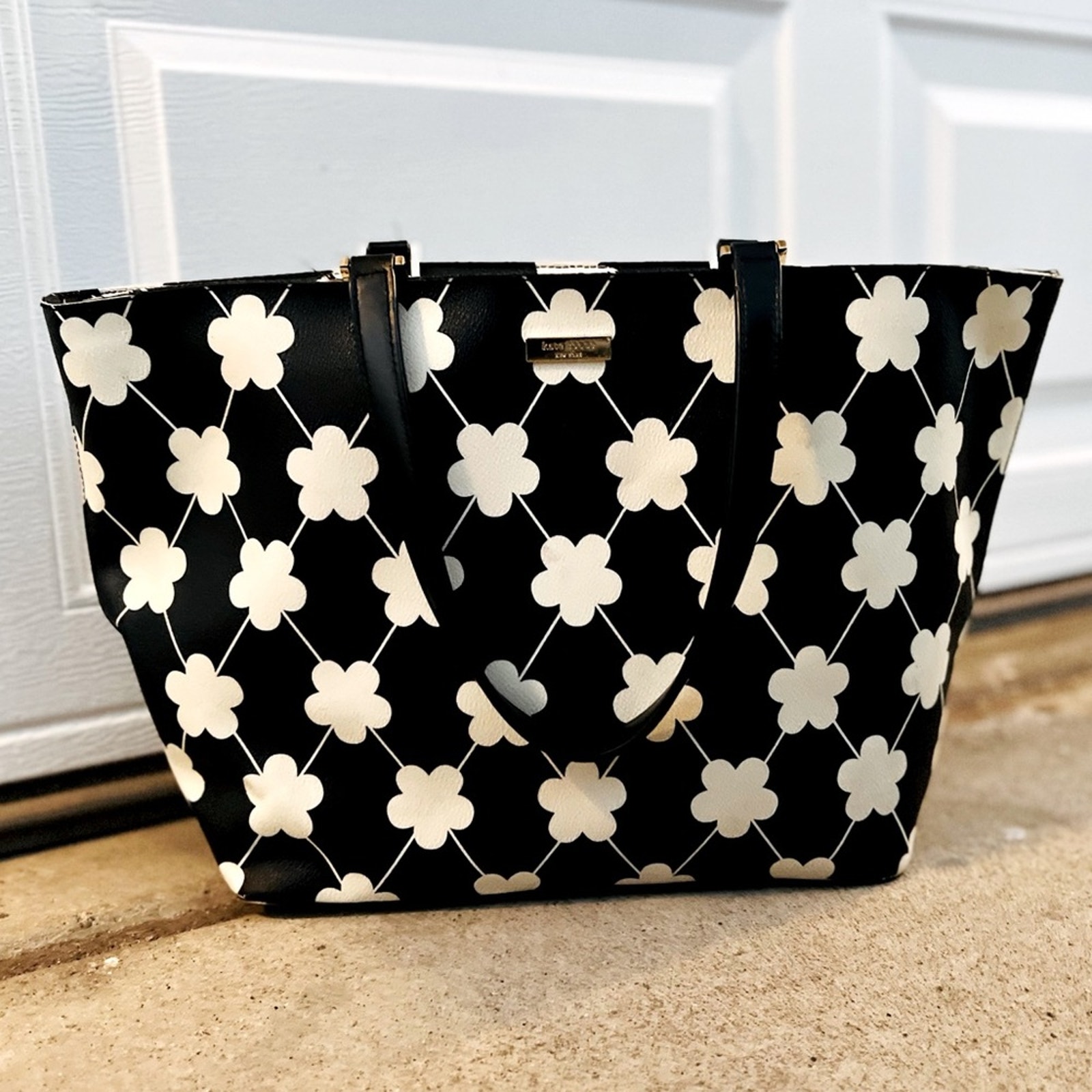 Kate Spade Large Floral Shoulder Bag