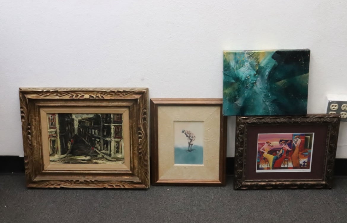 Art Work Oil Paintings Water Color Etching