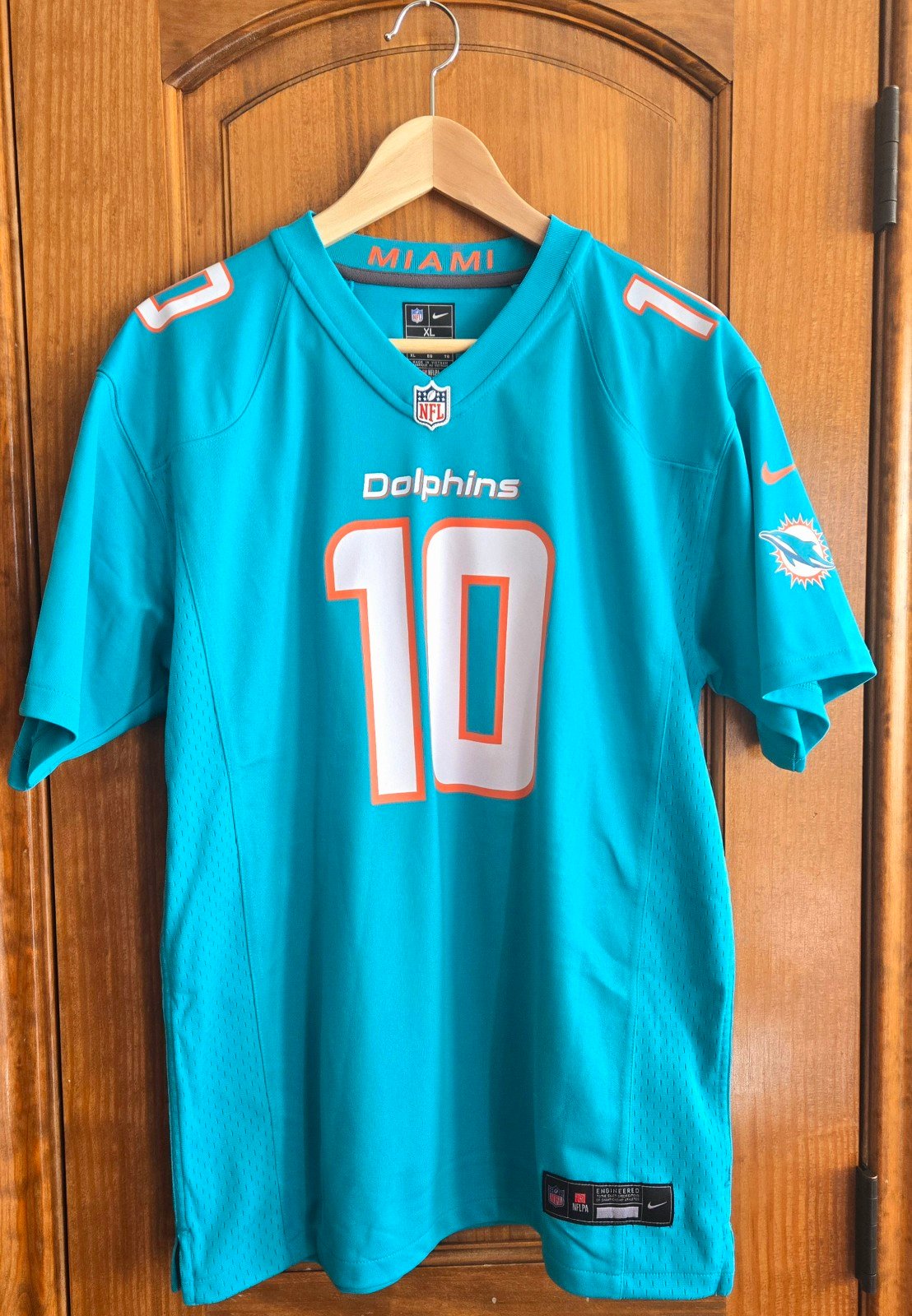 Tyreek Hill Miami Dolphins Youth Replica Player Jersey - Aqua