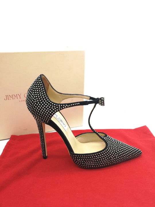 NWOT Jimmy Choo Rivet High Heels Size 8.5
