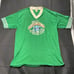Vintage 70s Sleep With A Photographer Funny Humour T-Shirt Shirt Green Sz XL
