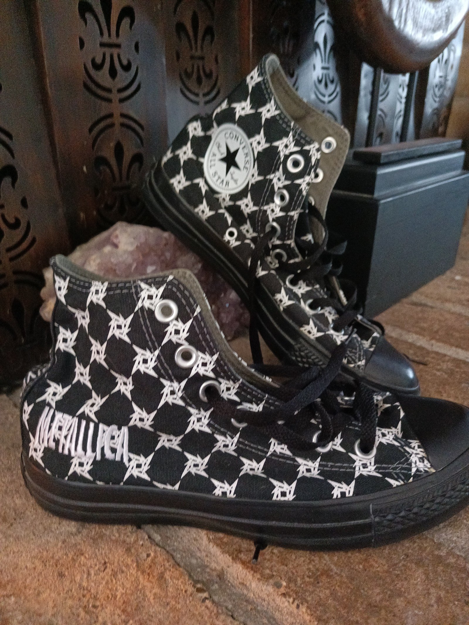 METALLICA Converse from Artwork 2008 Frantic one of a kind