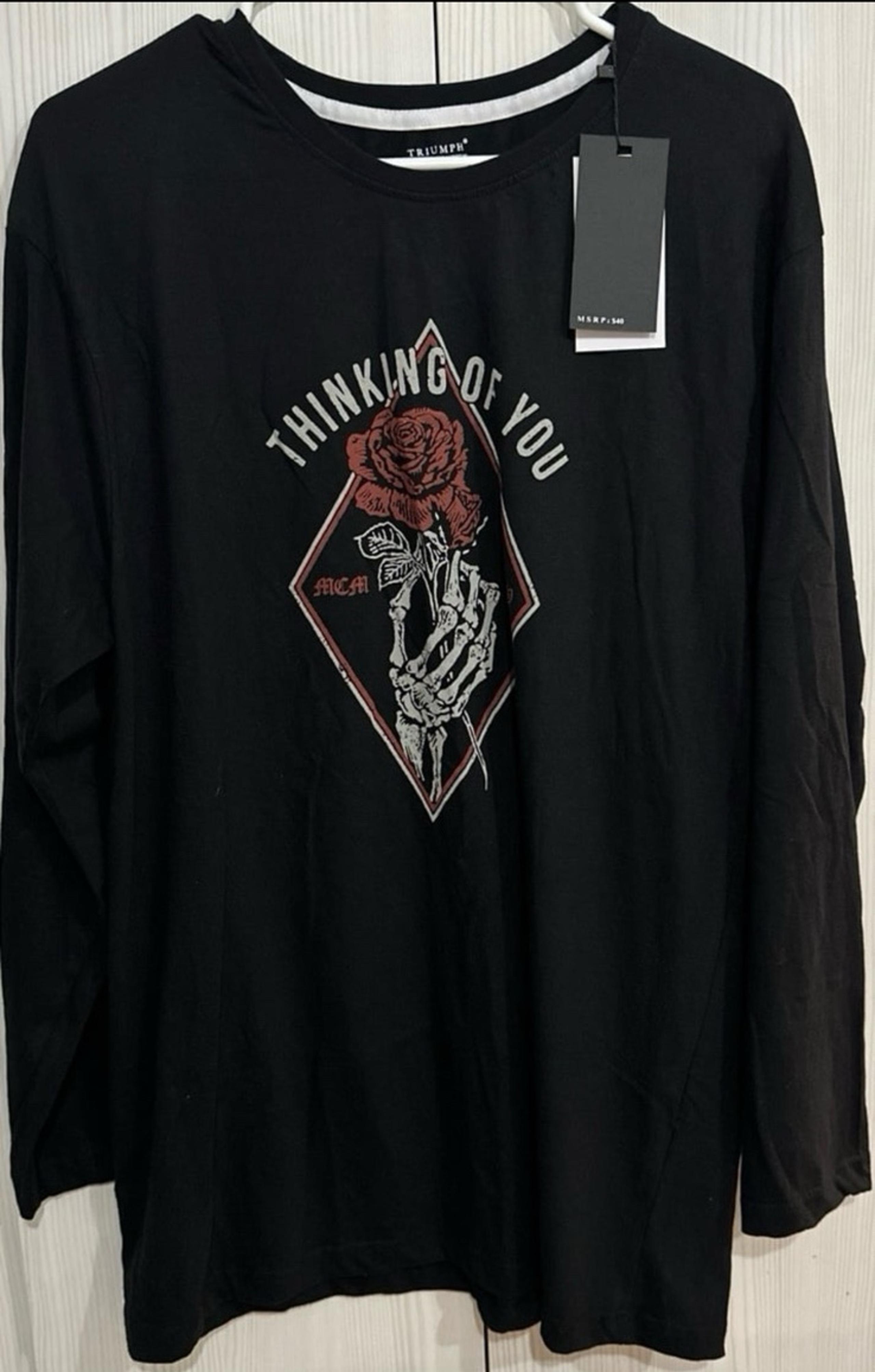 Long Sleeve T-Shirt “Thinking Of You”