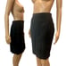 Vintage Esprit Black Suede Pencil Skirt | Size 7 W 26 - 27