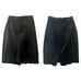 Vintage Esprit Black Suede Pencil Skirt | Size 7 W 26 - 27