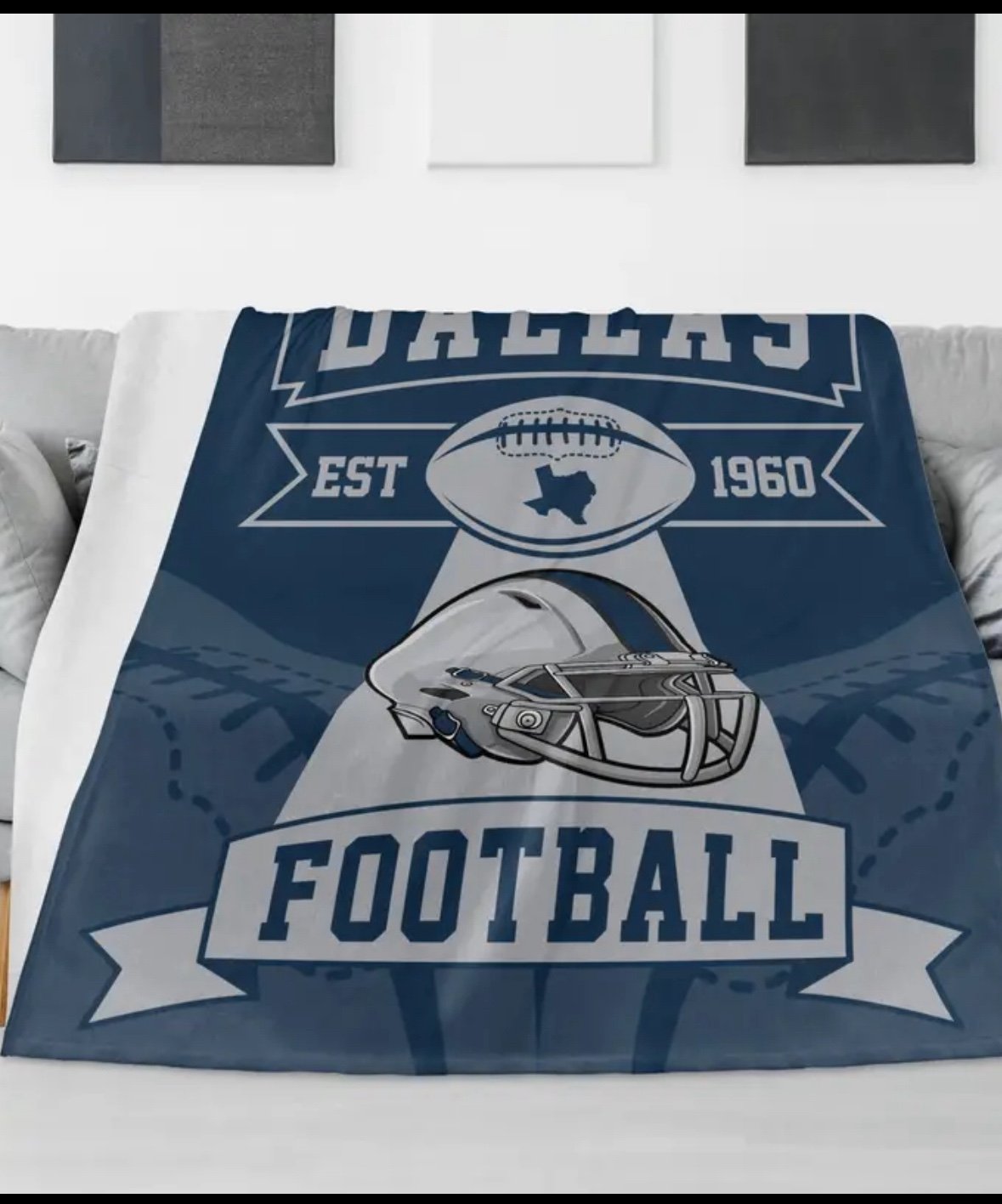 Dallas cowboys fleece blanket NFL
