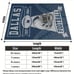 Dallas cowboys fleece blanket NFL