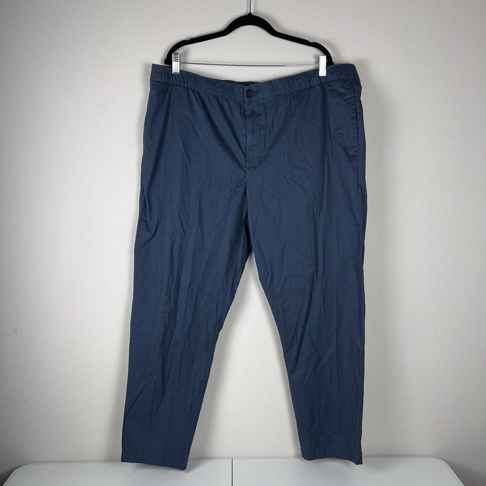 NWT VRST 2XL men Relaxed Athletic Fit STRETCH COTTON Pull On Elastic Waist PANTS