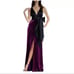 Aidan Mattox Formal Sleeveless Long Bow Evening Gown Dress Size 6 NWT