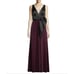 Aidan Mattox Formal Sleeveless Long Bow Evening Gown Dress Size 6 NWT