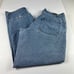 VTG 90s Levis Silver Tab Jean Men 37x33* Baggy Blue Faded Cotton Denim Tag 38x34