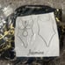 2 XS Gold & Black Marble Bartender Bottle Girl Outfits