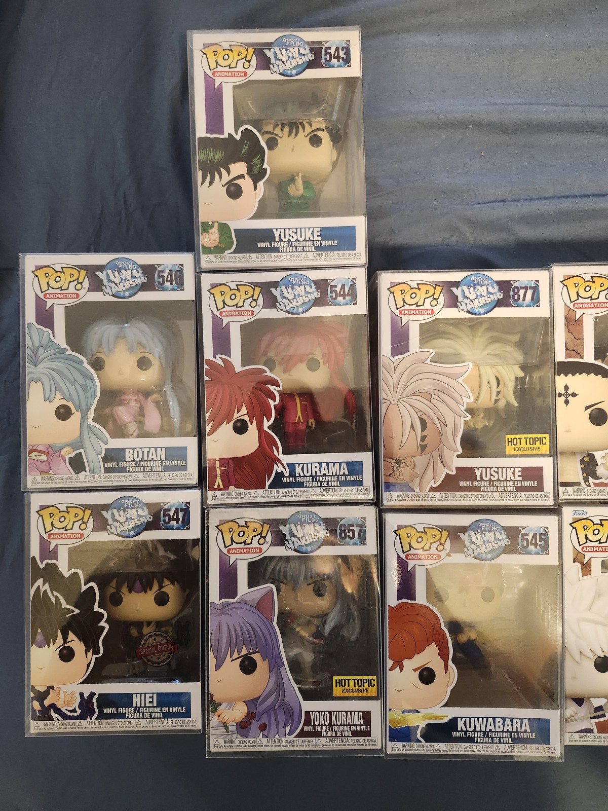 Funko Lot (Yu Yu Hakusho, Hunter x Hunter)