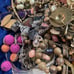Jewelry Lot over 6LBS of project jewelry craft wooden lucite plastic beads Box 6