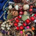 Jewelry Lot over 6LBS of project jewelry craft wooden lucite plastic beads Box 6