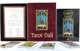 SALVADOR DALI TAROT CARDS IN VELVET BOX - SPANISH EDITION - BRAND NEW!
