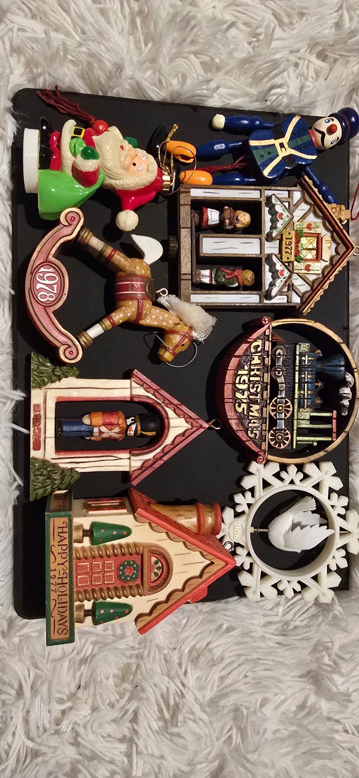 Vintage Christmas Ornaments (1975-78)