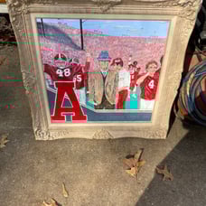 Alabama Football Painting