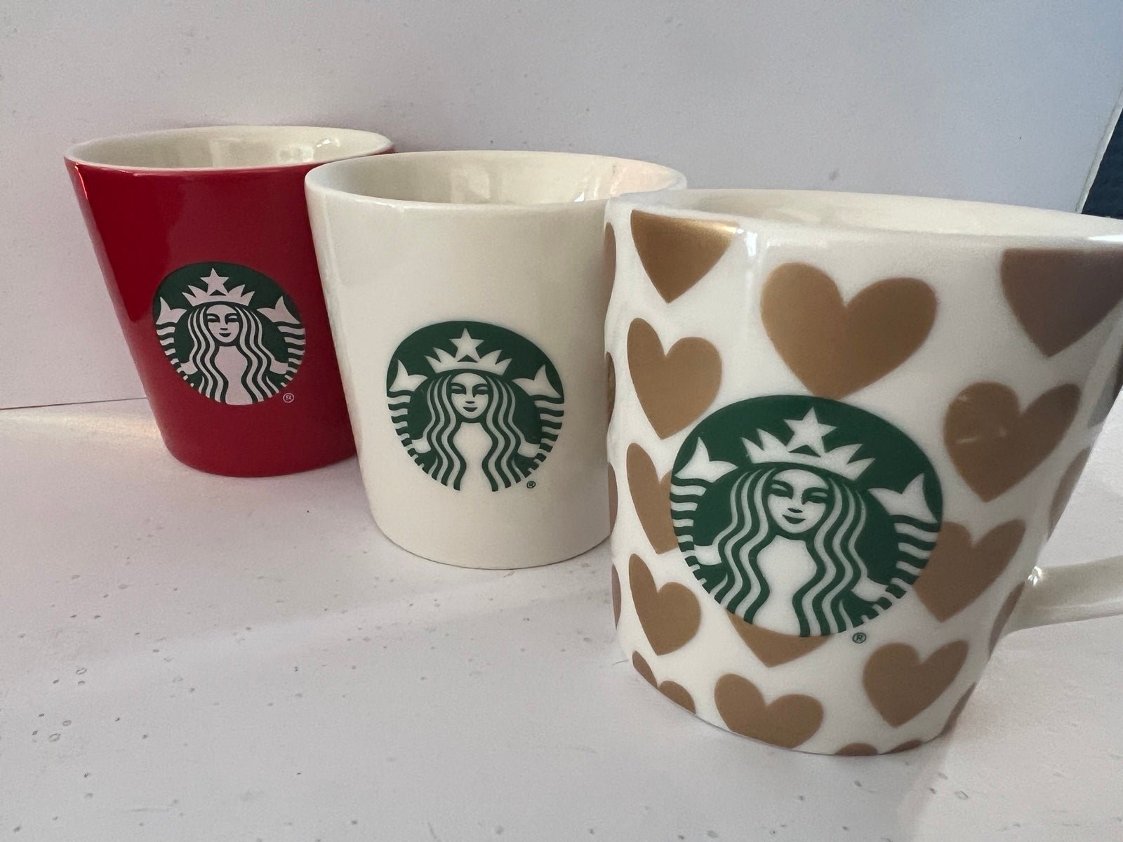 2015 Collectors Starbucks Mini Mug Trio