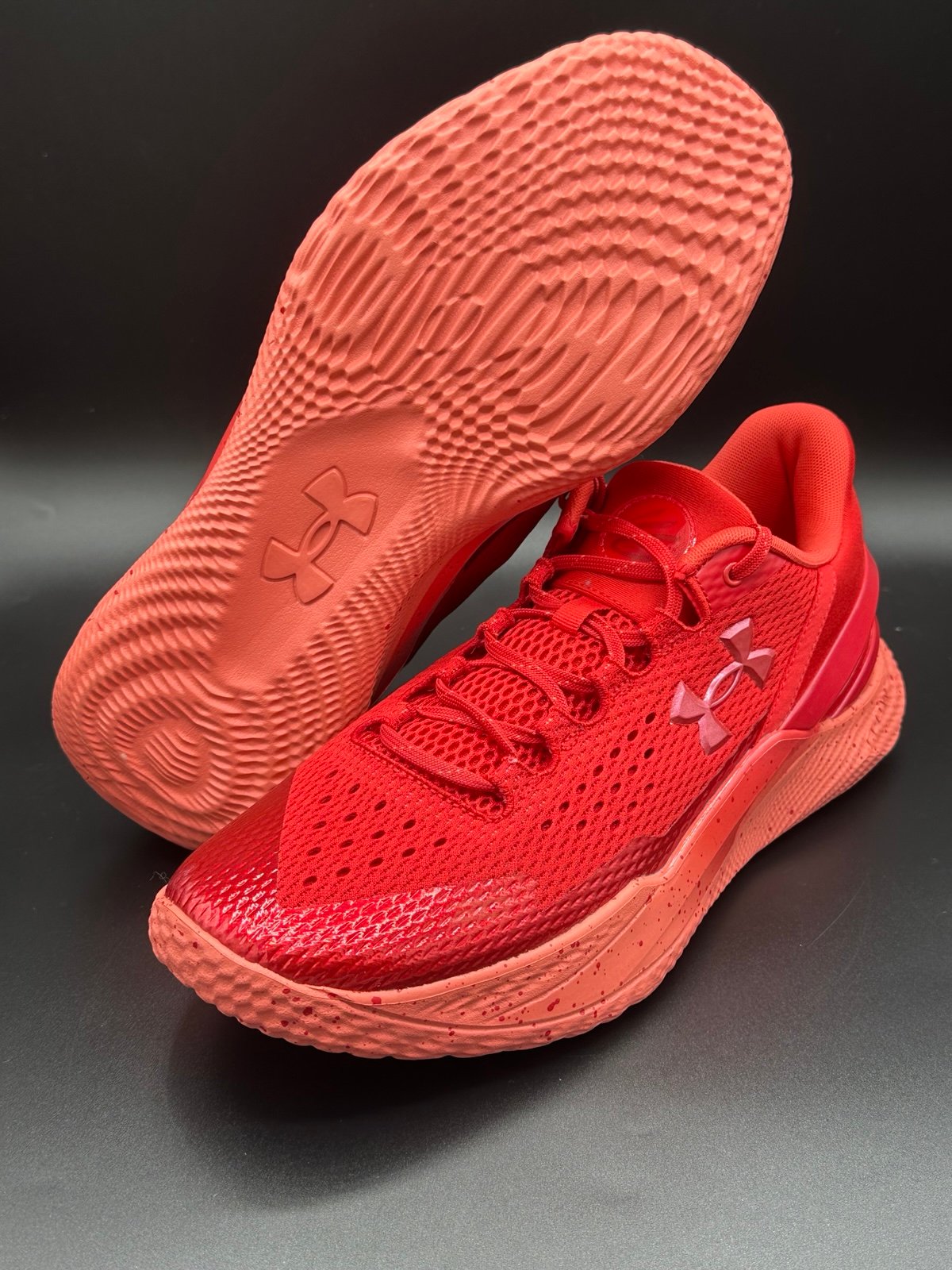 Under Armour Curry 2 Low Flotro Men’s Size 11.5 Davidson Red Shoes 3028399-600