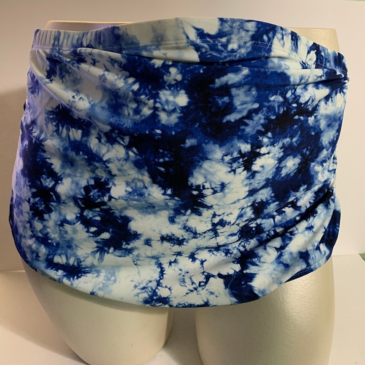 Torrid Swimsuit Swim Bottom Brief High Waist Lattice Side Tie Dye Plus 6 30