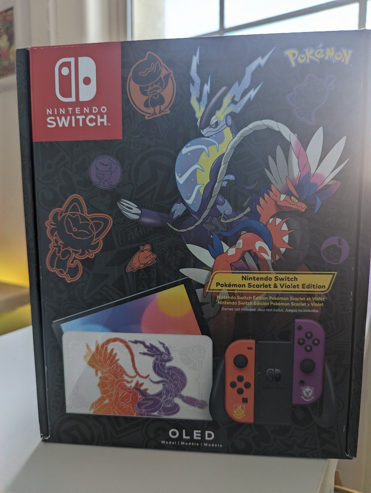 Nintendo Switch OLED Pokemon Scarlet/Violet Edition