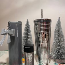 ✨RARE✨STARBUCKS✨TRIO✨BUNDLE✨SILVER✨STUNNING!✨2023✨HOLIDAY✨RELEASE!✨