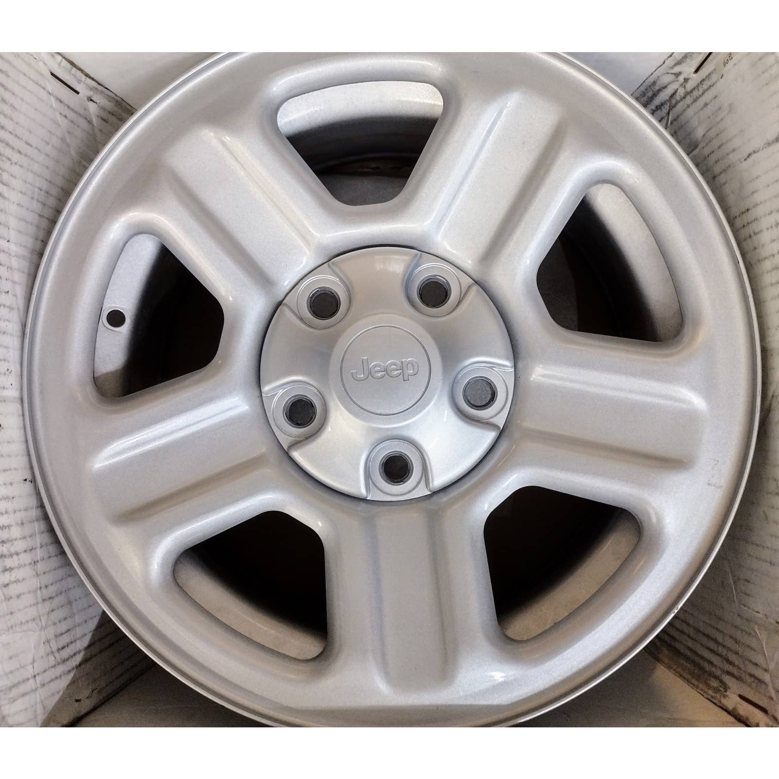 2007-2018 Factory OEM Jeep Wheels from Discount Tire. New. Retails 100 w/ Ship!