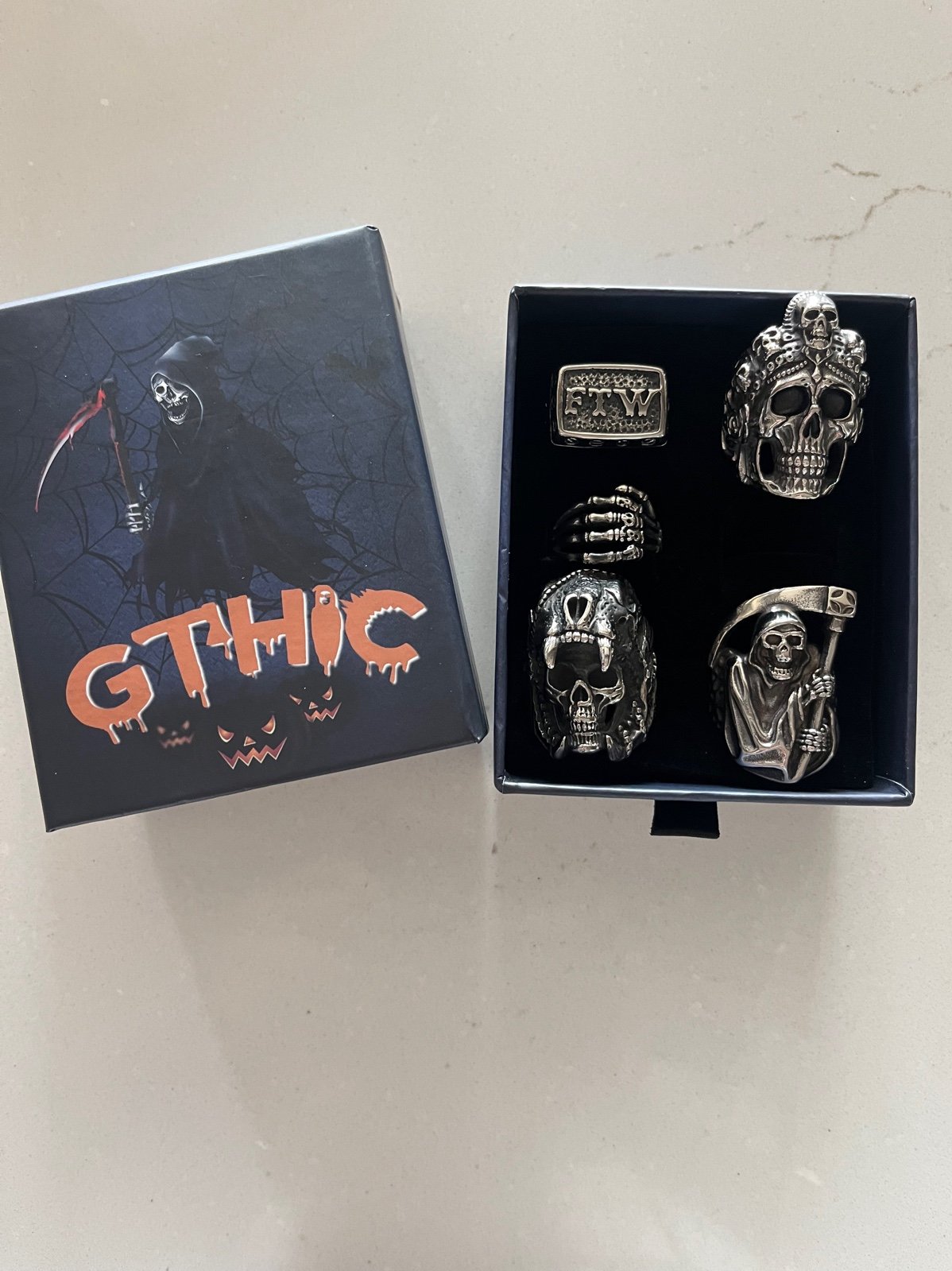 Stainless steel rings