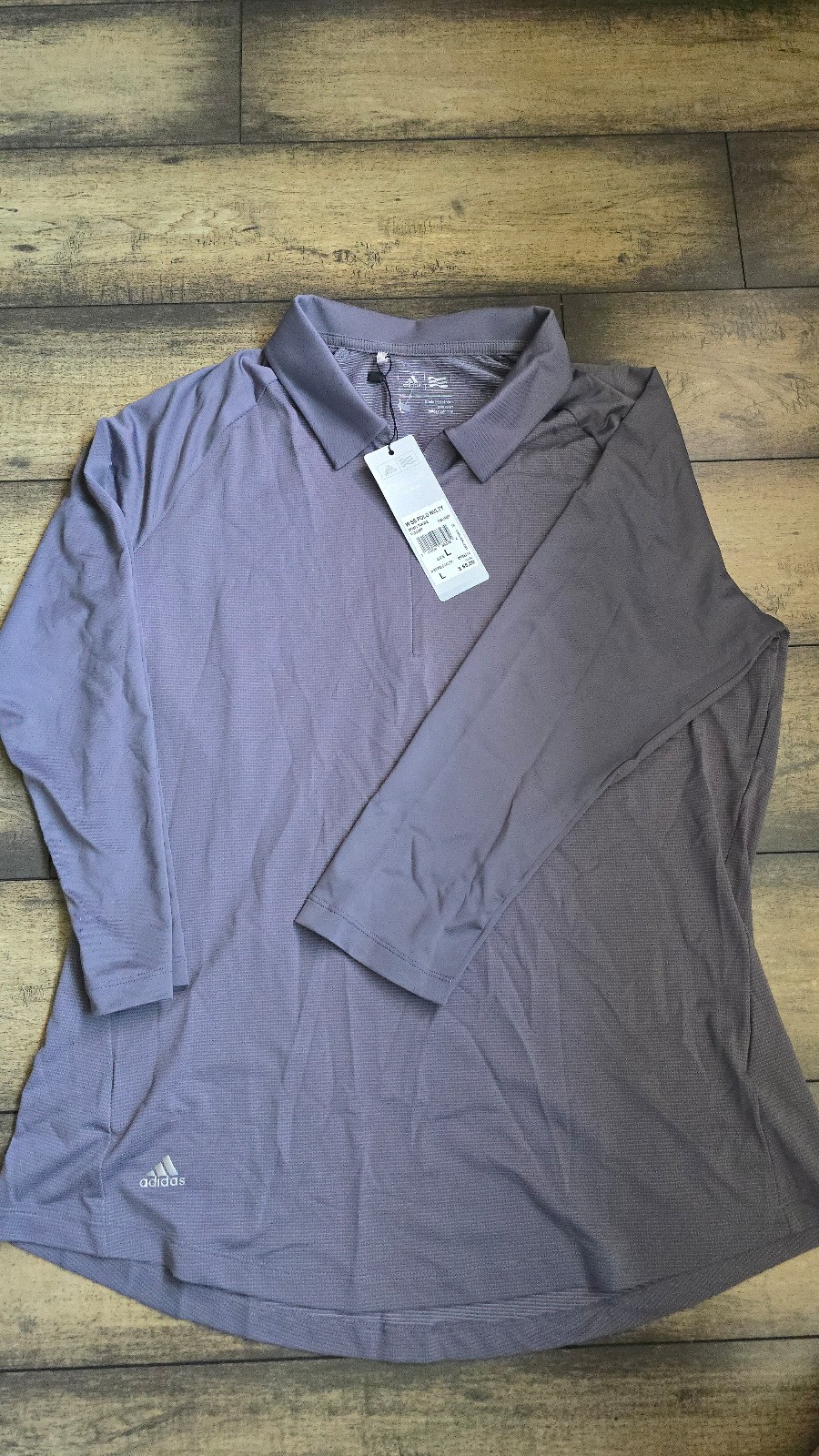 66 msrp New Adidas polo Shirt 1/4 zipper women