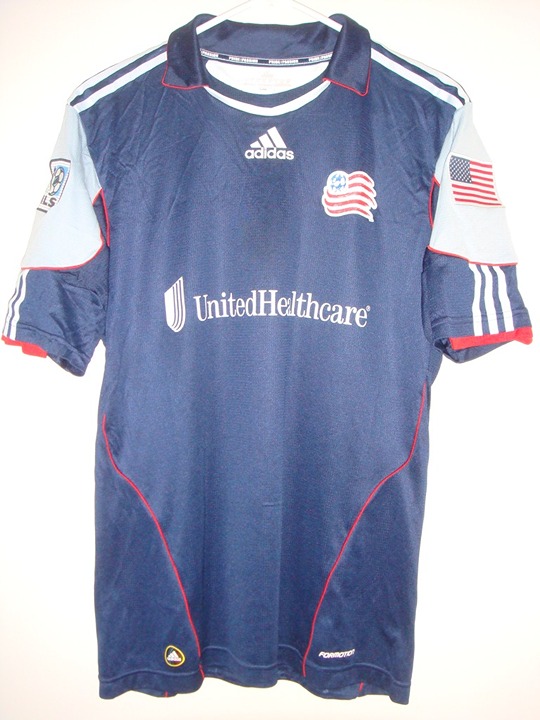 2011 New England Revolution - Kenny Mansally - Game Worn MLS jersey
