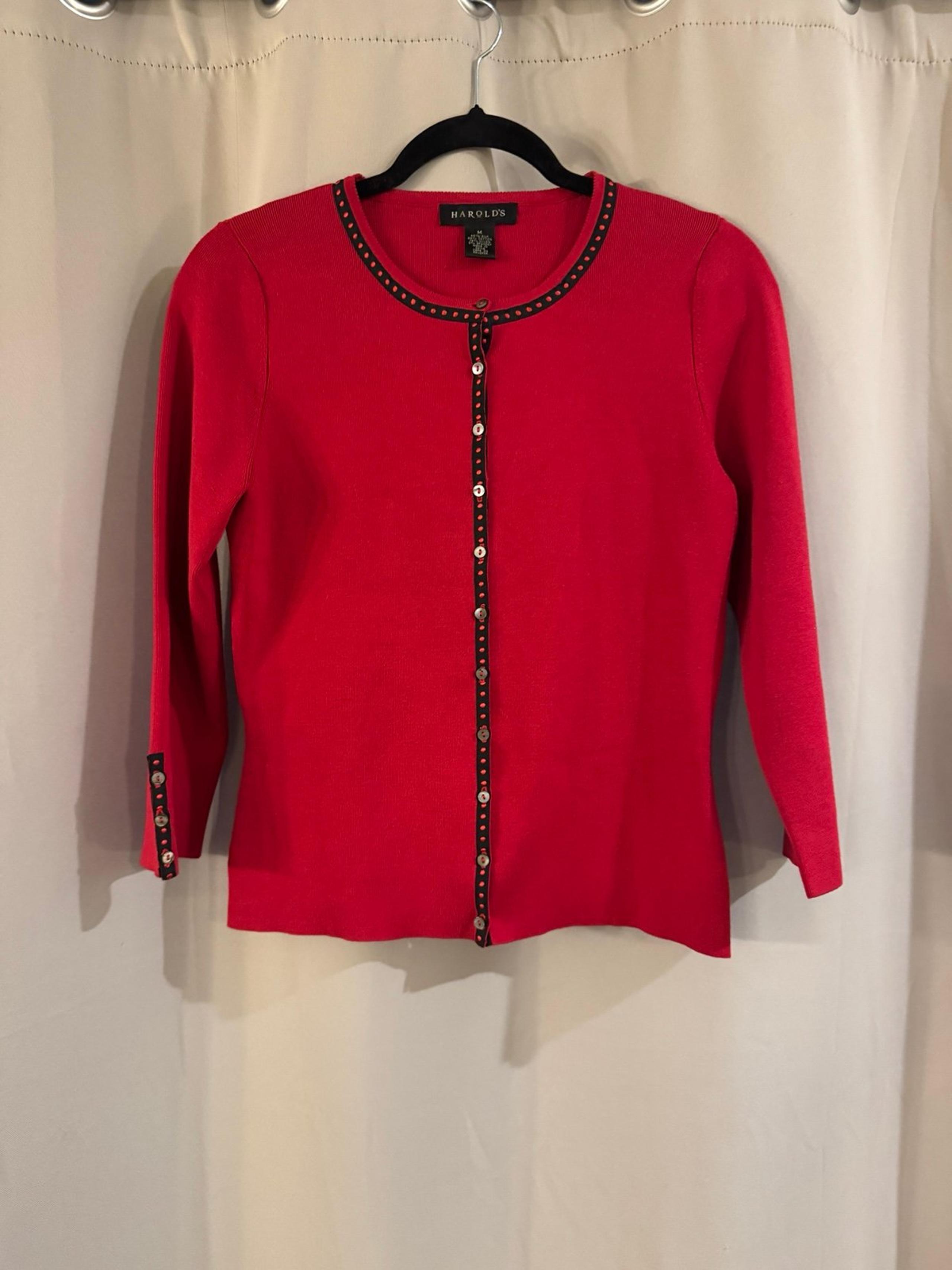 Women’s Red Harold’s Cardigan