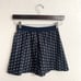 Tory Burch Sport Women’s Skort Skirt Tennis Blue White Print Ball Pocket Size XS