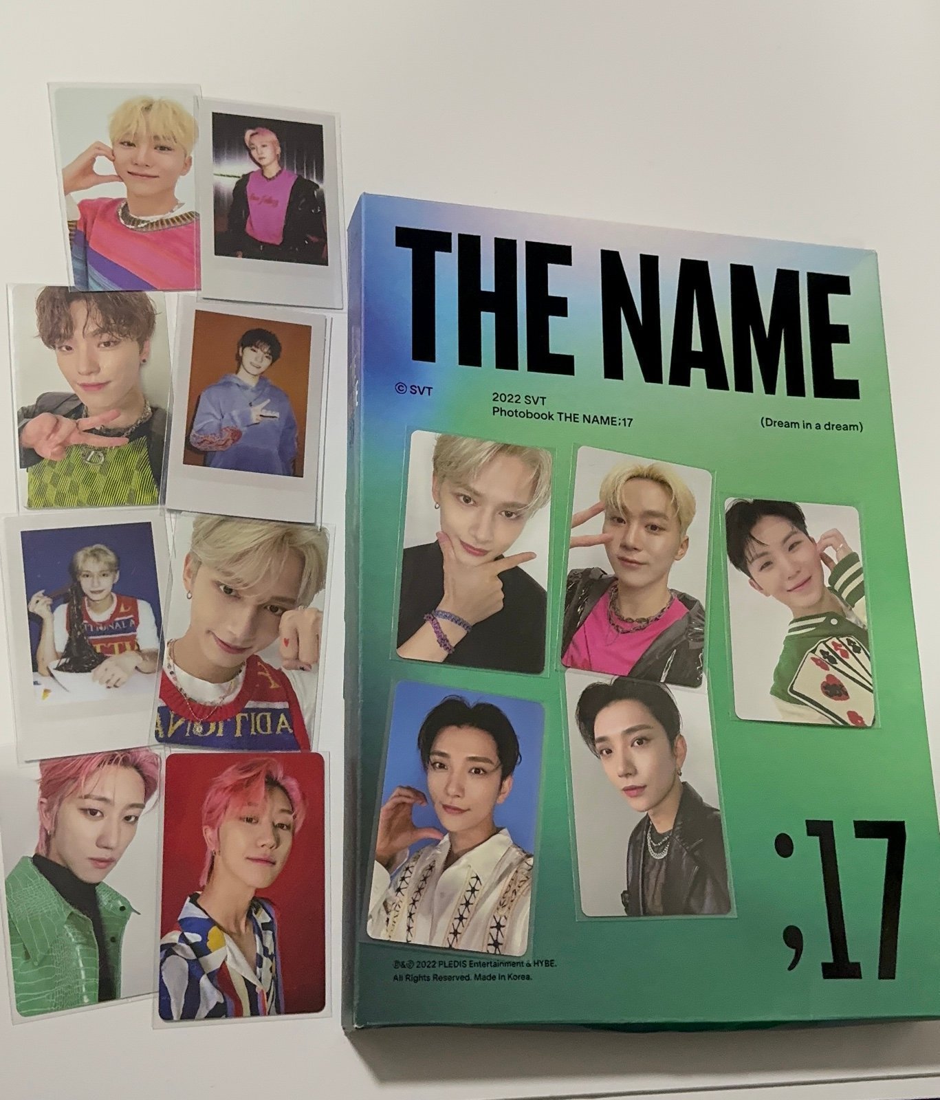 Seventeen - 2022 SVT PHOTOBOOK The Name;17 - Amazon.com Music