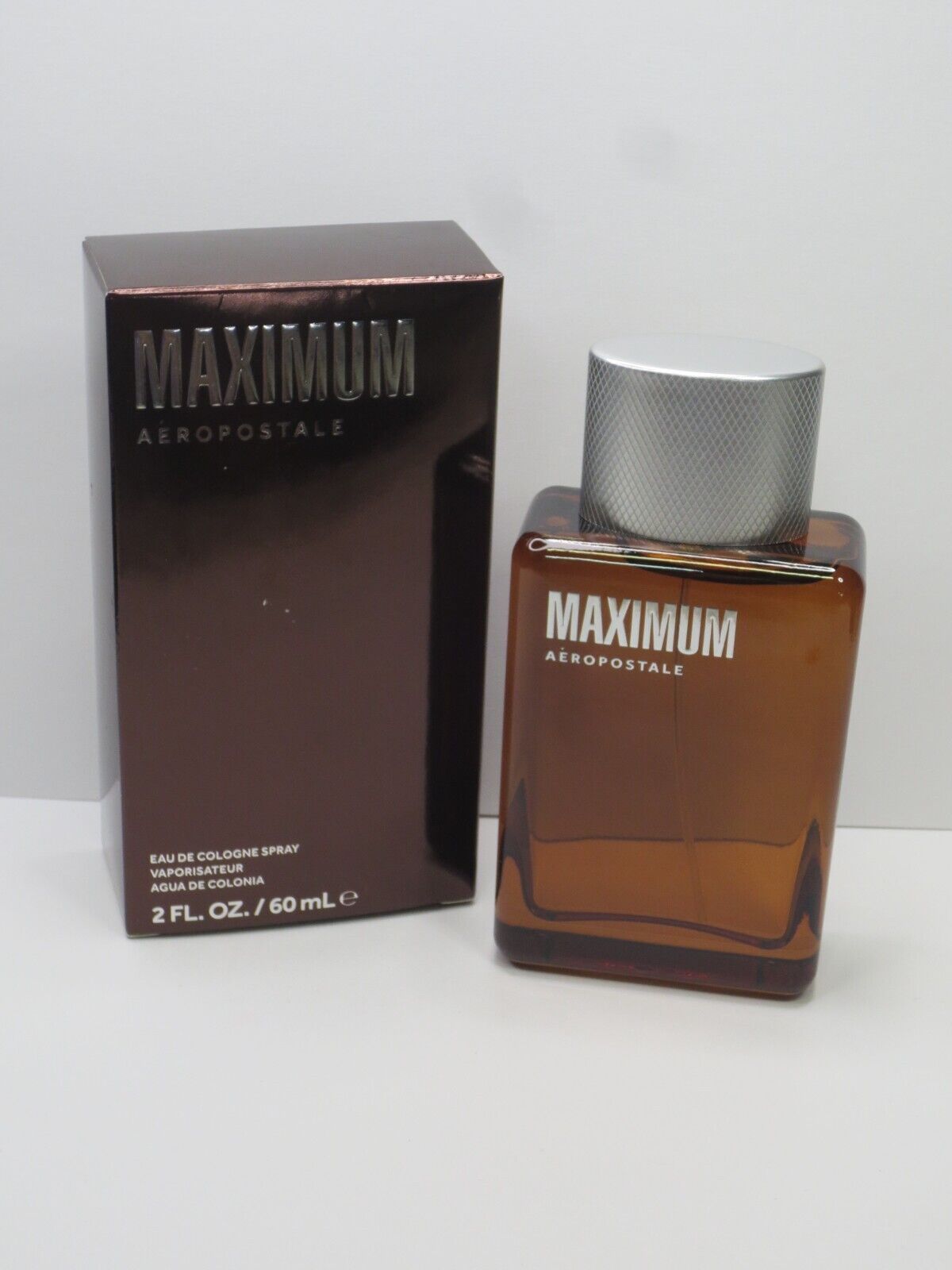 AEROPOSTALE MAXIMUM EAU DE COLOGNE SPRAY 2 OZ BOXED (LOT OF 3)