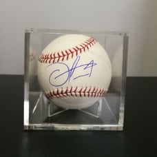 Oscar Taveras autographed baseball