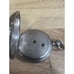 Antique Classic Cylindre Hunt Rubis Silver Key Wind Pocket Watch