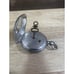 Antique Classic Cylindre Hunt Rubis Silver Key Wind Pocket Watch