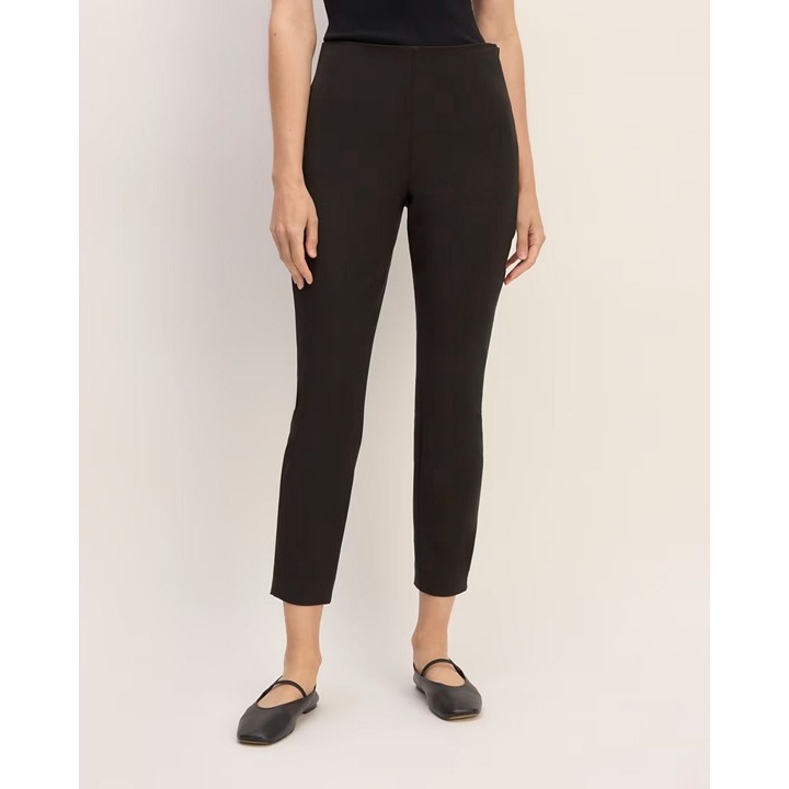 Everlane The Bi-Stretch Work Pant Women's Size 6 in Black New Without Tags!