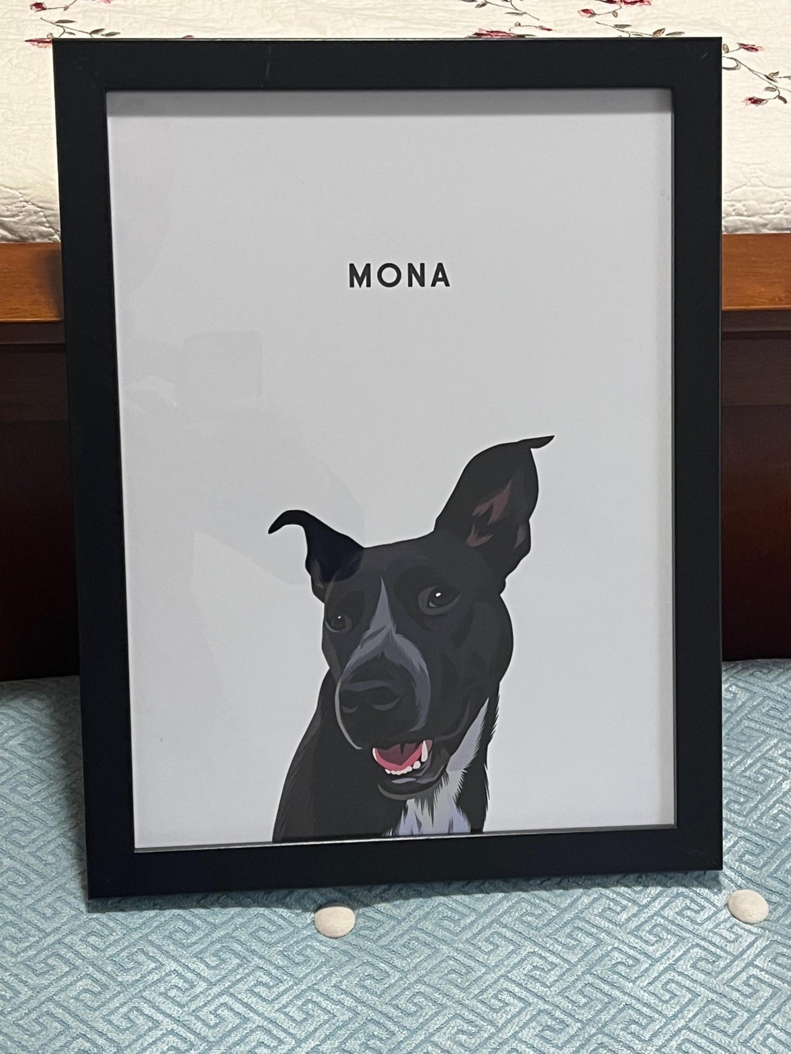 11x14 Portrait of Dog
