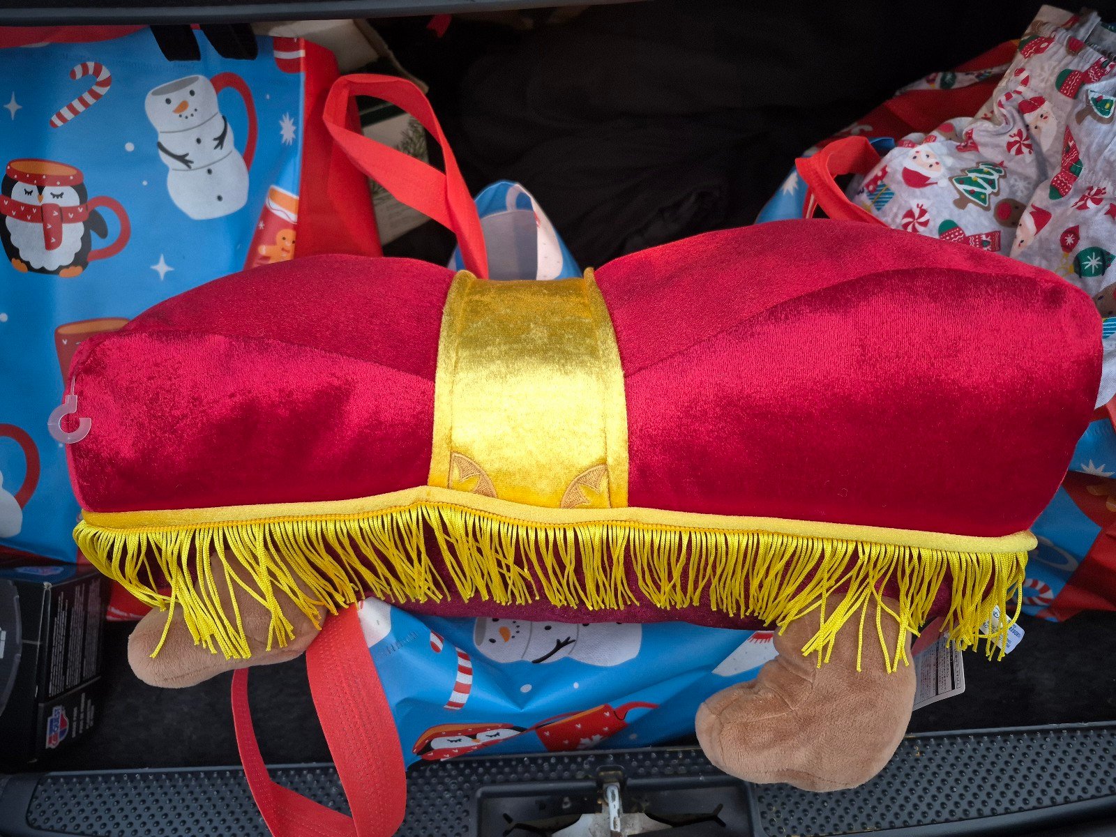 Beauty & the Beast Plush Footstool