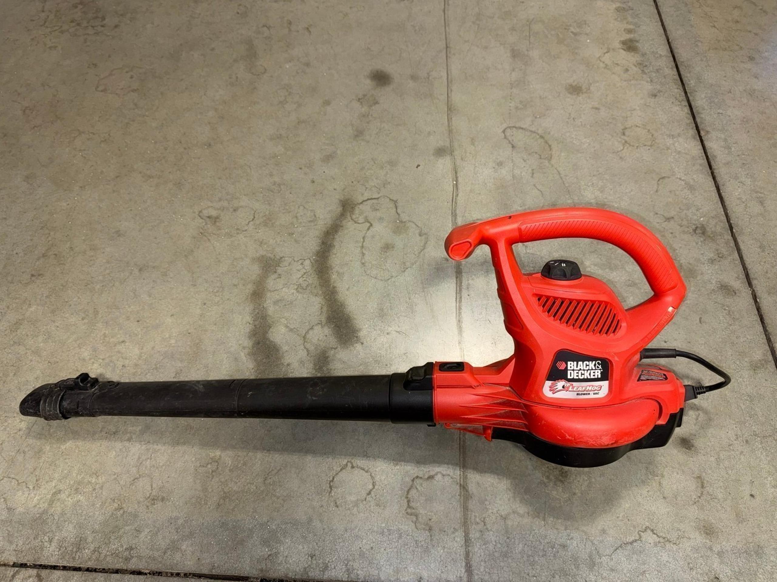 Black & Decker Leaf Hog 240 MPH Electric Lawn & Leaf Blower